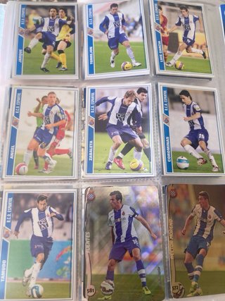 36 cromos RCD Espanyol antiguos