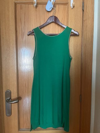 Vestido Massimo Dutti verde