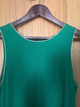Vestido Massimo Dutti verde