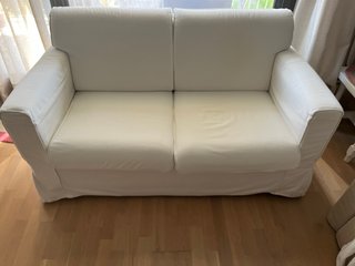 Sofá Ektorp Ikea 2 plazas blanco