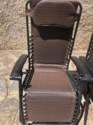 2 Hamacas de Jardín Acolchadas  l