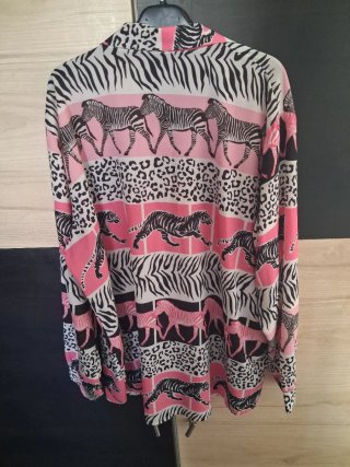 Camisa estampada mujer