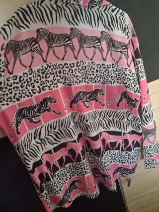 Camisa estampada mujer