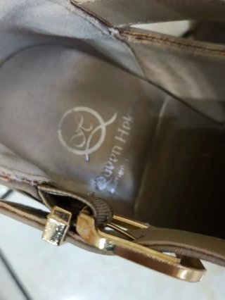 Scarpe donna con tacco e fibbia