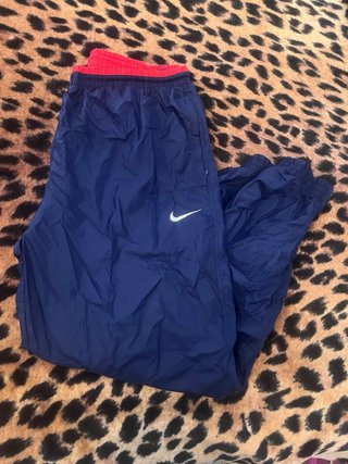 Pantalón chándal Nike vintage 90s blue and red