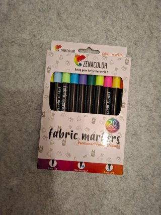 Pinturas y rotuladores para tela