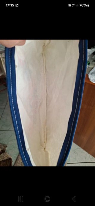 Pochette artigianale ricamata a mano