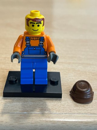 Lego Minifigure City Operaio