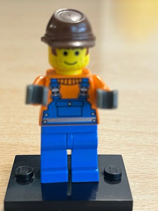 Lego Minifigure City Operaio