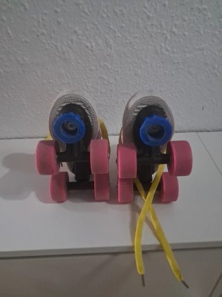 Patines 4 Ruedas Minnie Mouse Talla 28