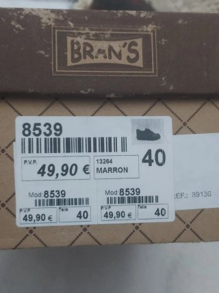 Zapatos Marrones Mujer Talla 40 Sin Estrenar