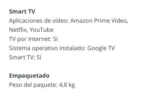 Nuevo  Xiaomi TV A Series 32 Google TV sin abrir