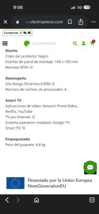 Nuevo  Xiaomi TV A Series 32 Google TV sin abrir