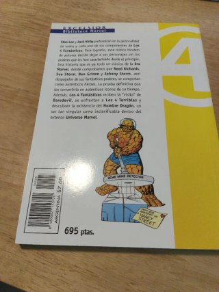 7 comics LOS 4 FANTASTICOS