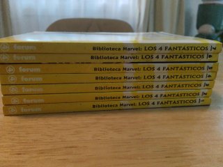 7 comics LOS 4 FANTASTICOS