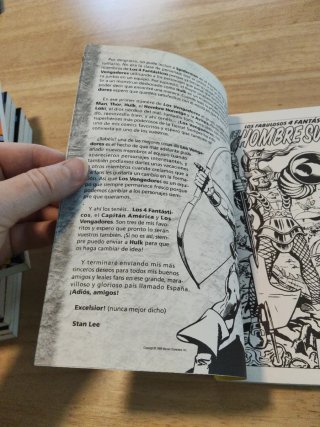 7 comics LOS 4 FANTASTICOS