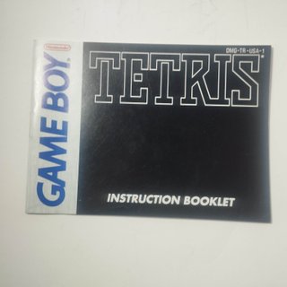 Tetris + Manual de Instrucciones – Game Boy