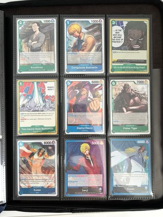 Lote de 90 Cartas One Piece