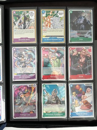 Lote de 90 Cartas One Piece