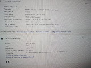 Ordenador Sobremesa Negro gamer