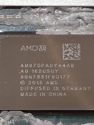 Placa base Lenovo AMD A12 con ventilador y batería