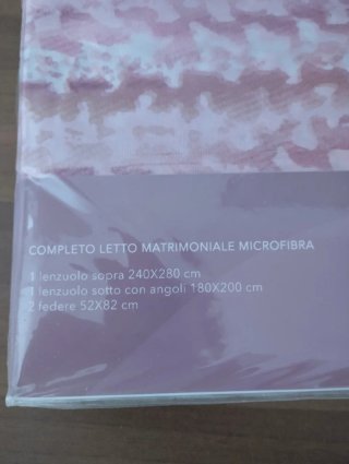 Completo letto matrimoniale Rellable Home