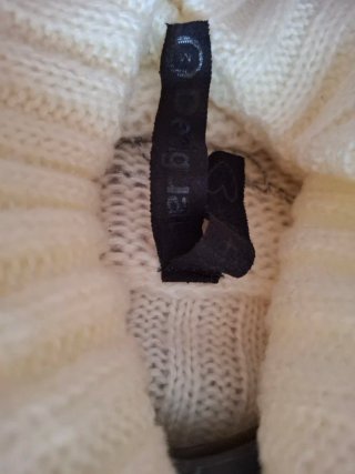 Jersey Desigual Talla M Flor y Letras
