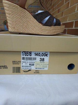 Sandalias Yute Michael Kors Talla 38