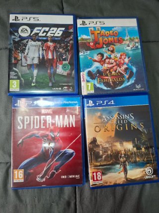 PS5 Slim con 2 mandos y 23 juegos
