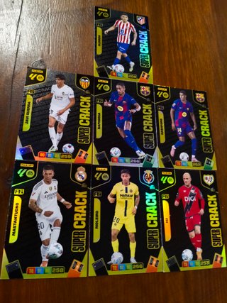Cromos Adrenalyn Liga 2026 SUPER CRACK