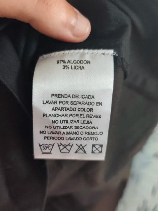 Vestido negro elástico Almatrichi talla 46