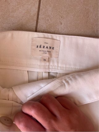Pantalón Sèzane blanco