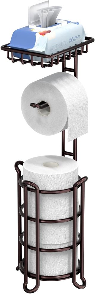 TreeLen portarrollos baño independiente estante
