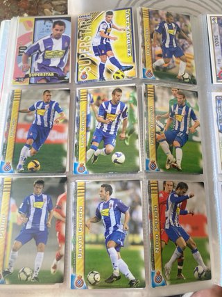 Cromos RCD Espanyol antiguos