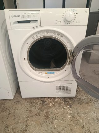 Secadora Indesit 7kg Blanca