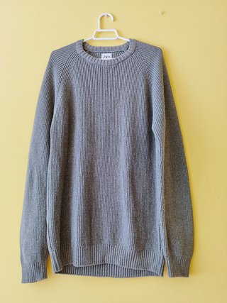 2 Jersey Hombre Zara Talla M gris
