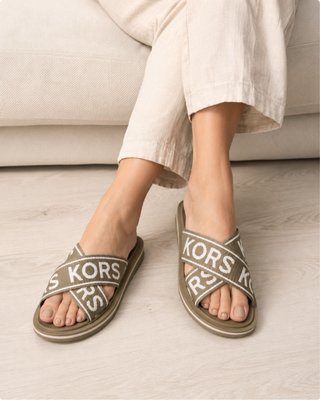 Sandalias Michael Kors Kaki Talla 40.5