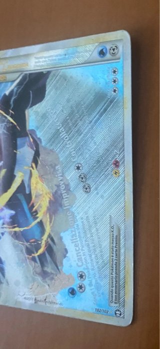 Carta Pokemon Palkia Dialga Leggenda 102/102 ITA