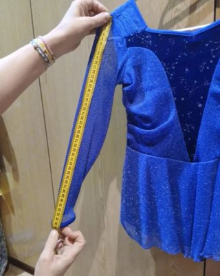 Maillot patinaje artístico talla 6-8