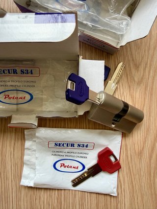 Cilindros Potent Secur S34 Alta Segurança
