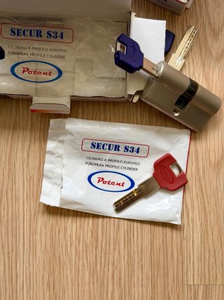 Cilindros Potent Secur S34 Alta Segurança
