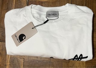 Carhartt white long sleeve t-shirt