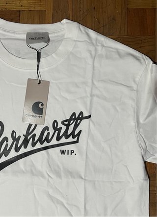Carhartt white long sleeve t-shirt