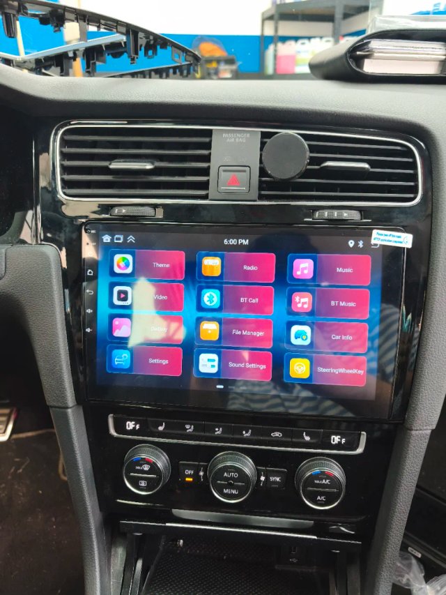 Pantalla Android VW Golf