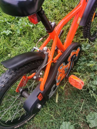 Bicicleta B'TWIN 16 Infantil Naranja
