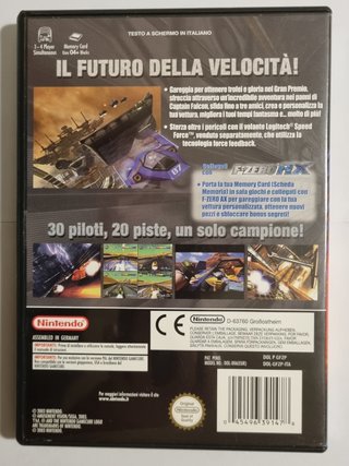 F-Zero GX GameCube Videogioco Completo Italiano