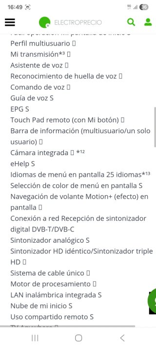 Televisor Panasonic Smart TV 39