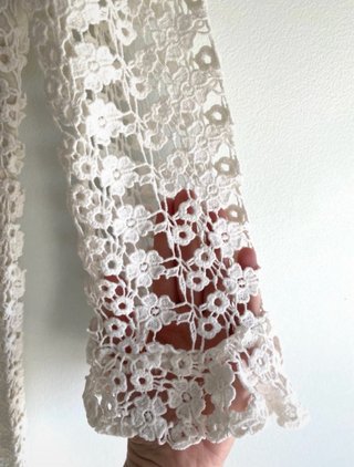 Vestido crochet Topshop