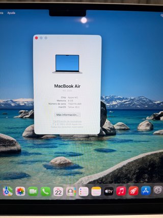 MacBook Air 13 M2 Gris Espacial 8GB 256GB