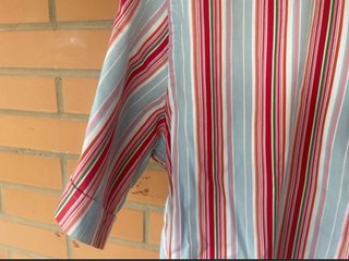 Camisa Tommy Hilfiger hombre manga corta talla M.